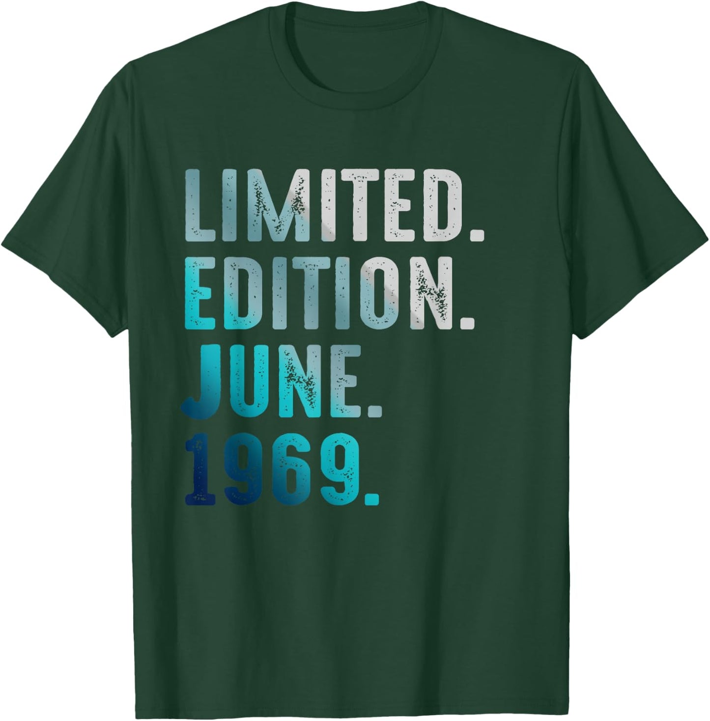 Limitierte Auflage Juni 1969 Retro Vintage 1969 T-Shirt - T-Shirt | Forest