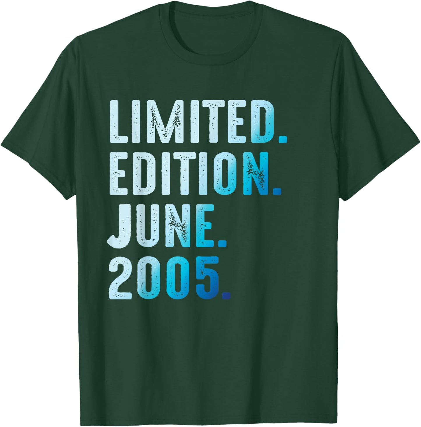 Juin 2005 Année 2005 Rétro 2005 Vintage Édition Limitée T-Shirt - T-Shirt | Forest
