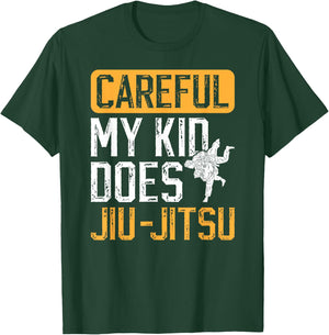 My Kid Does Jiu-Jitsu Dad BJJ Dad Jiu-Jitsu Fighter Father T-Shirt - T-Shirt | Forest