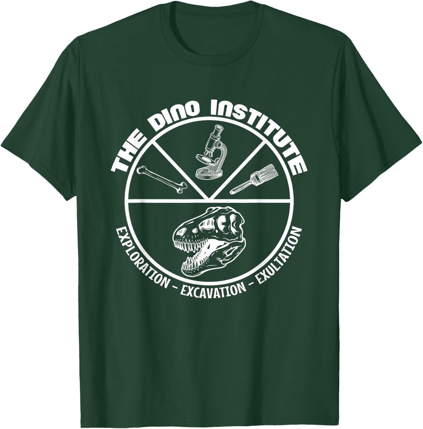 World Animal | Dinosaur Get That | Dino Institute Apparel T-Shirt - T-Shirt | Forest