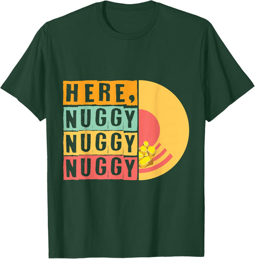 Here Nuggy Gold Panning Gold Miner Digger Treasure Hunting