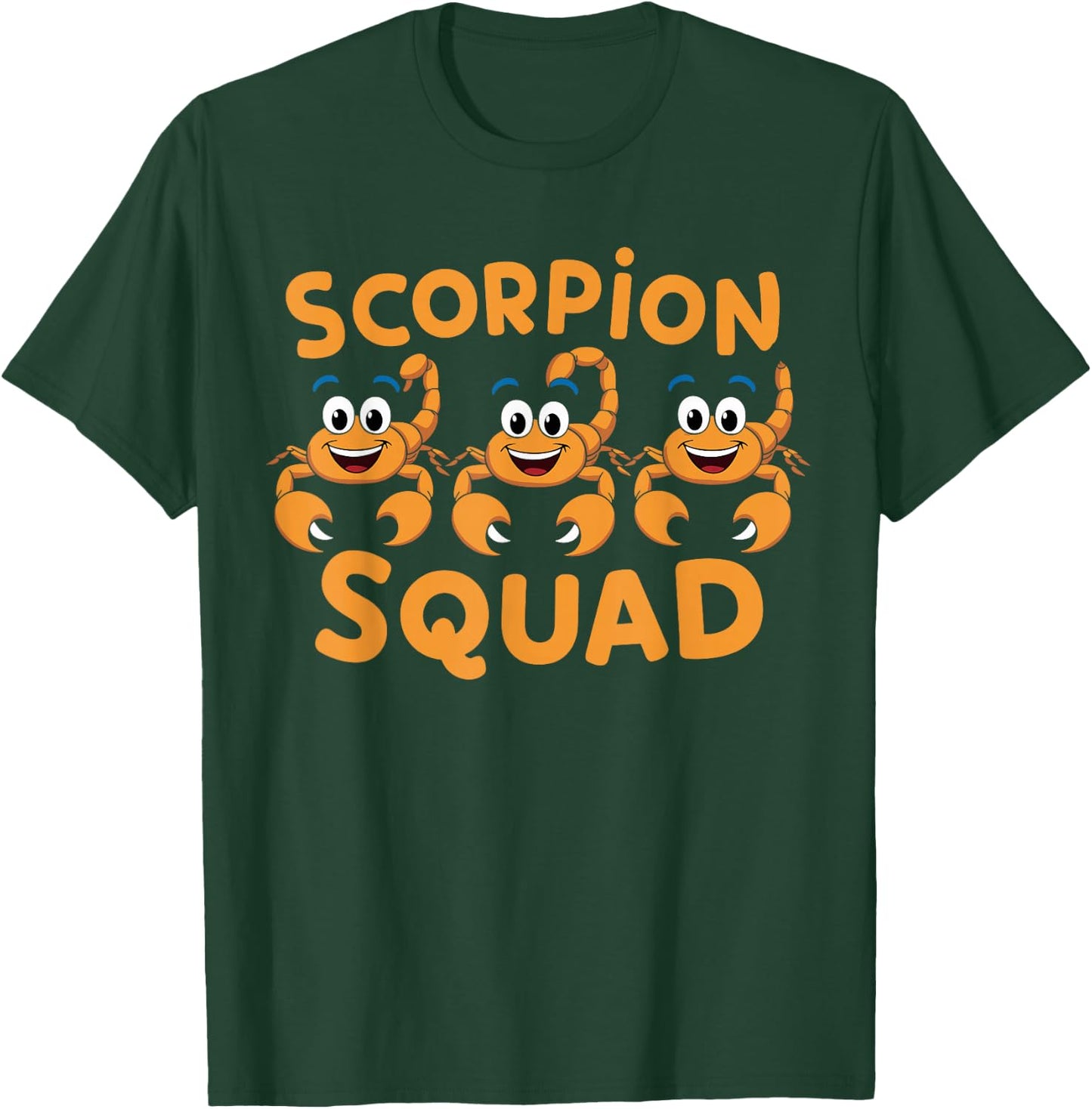 Scorpion Squad Design for Scorpion Lover Stuff Kids Scorpion T-Shirt - T-Shirt | Forest