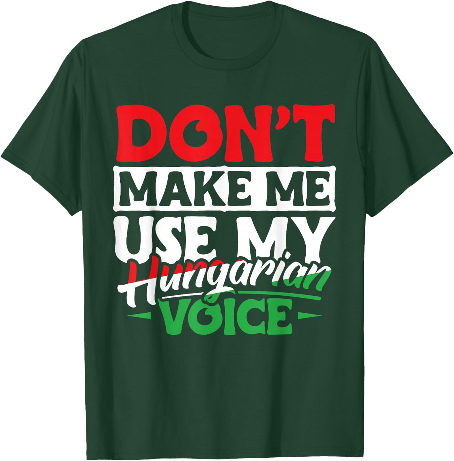 Hungarian Roots Funny Hungary Heritage Apparel Men Women T-Shirt - T-Shirt | Forest