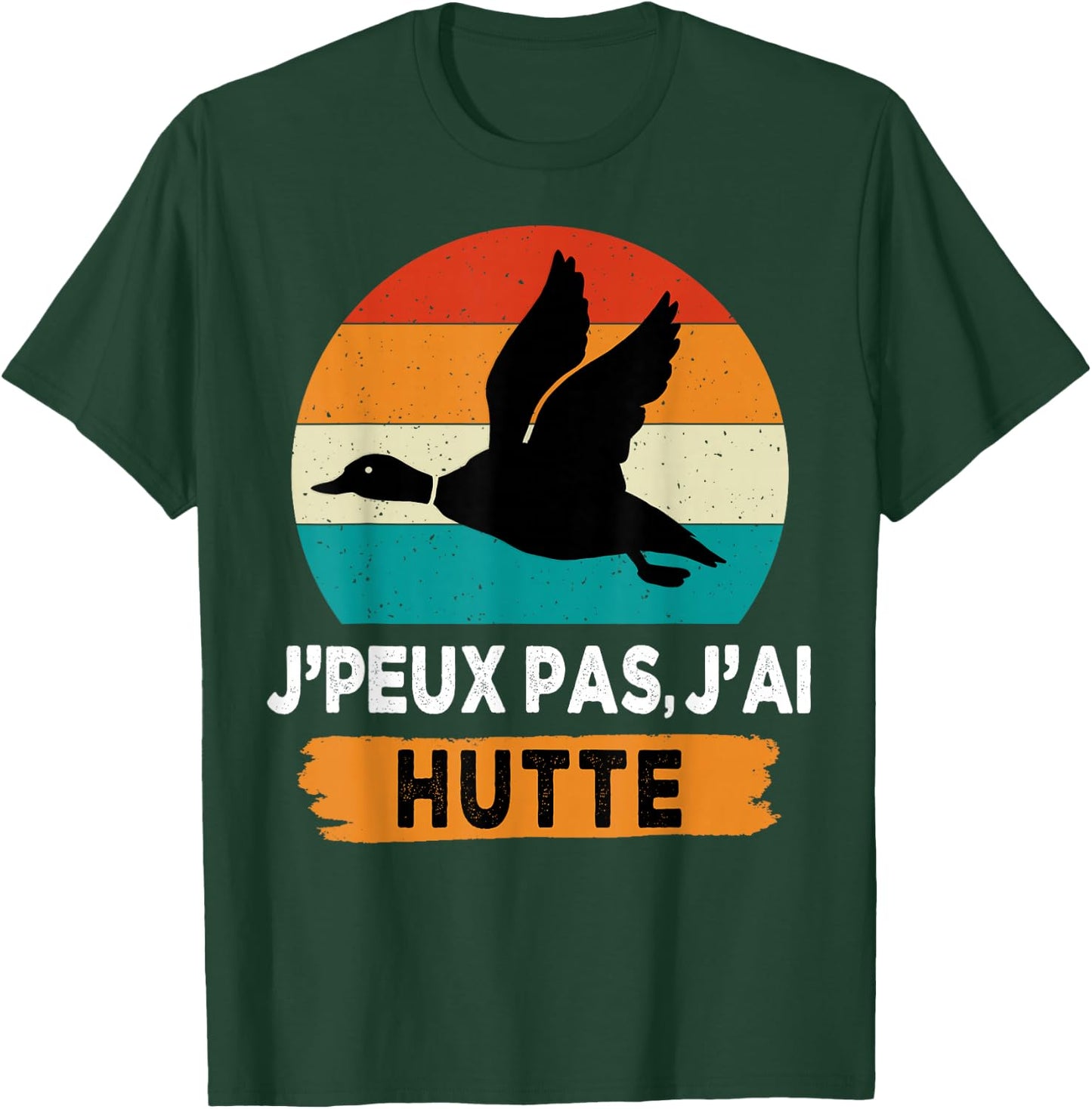J'peux pas j'ai Hut , Black, S T-Shirt - T-Shirt | Forest