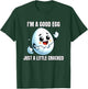 I'm A Good Egg Just A Little Cracked Crazy Good Person T-Shirt - T-Shirt | Forest