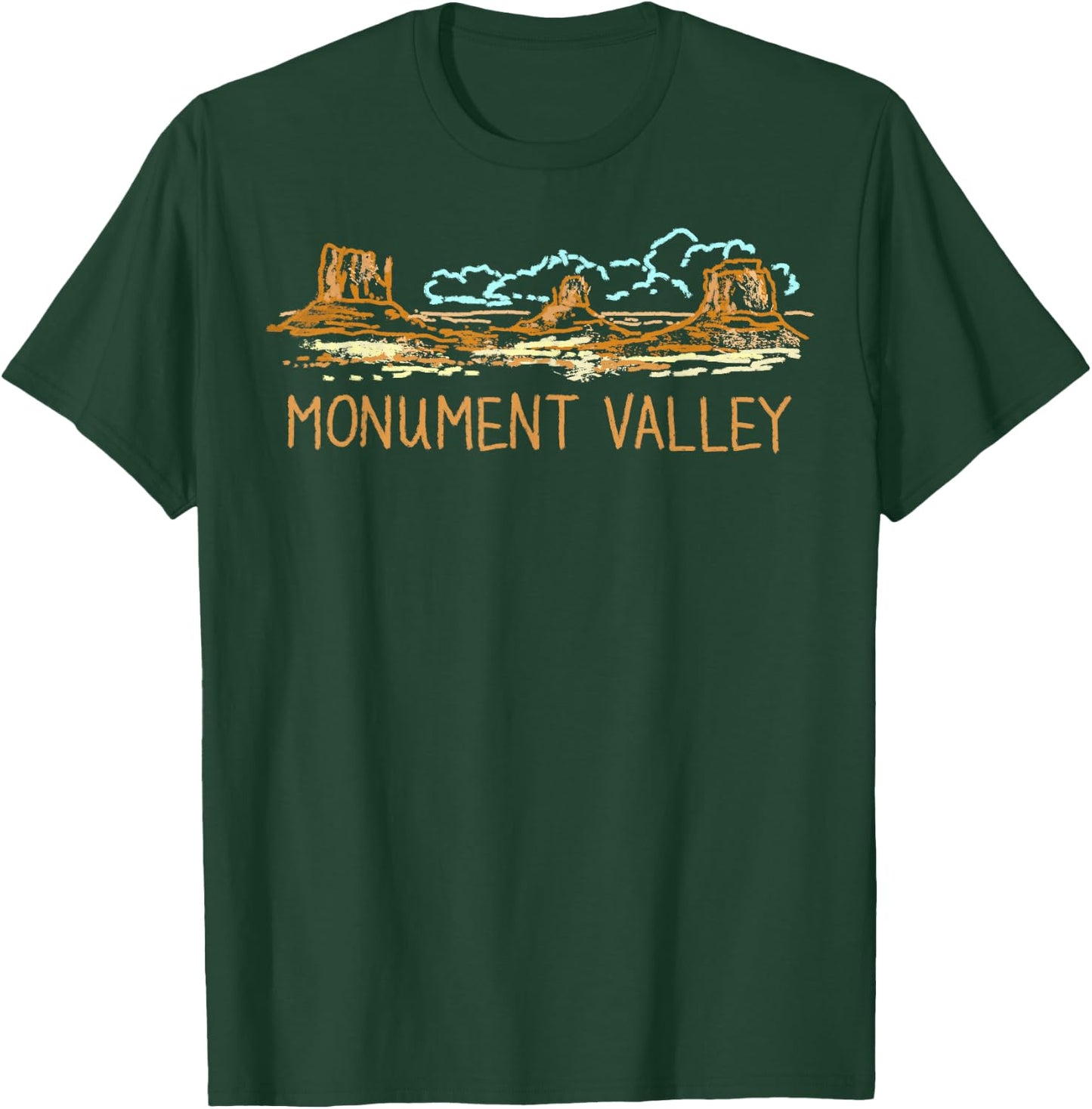 Monument Valley T-Shirt - T-Shirt | Forest