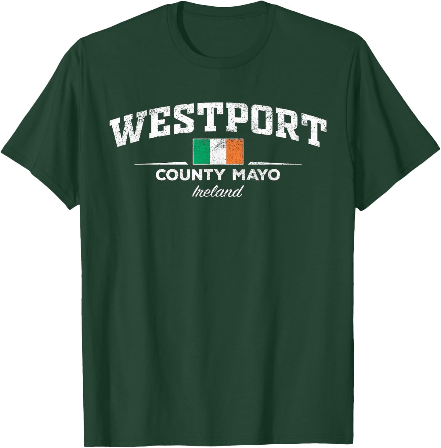 Westport Ireland , Black, S T-Shirt - T-Shirt | Forest