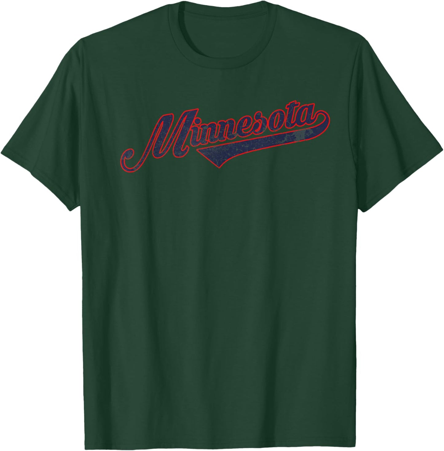 Minnesota Baseball vintage classic T-Shirt - T-Shirt | Forest