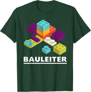 Construction Manager – Construction Worker Costume – Building Blocks T-Shirt - T-Shirt | Forest