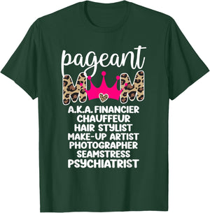 Pageant Mom Definition Pageant Mama Pageant Mother T-Shirt - T-Shirt | Forest