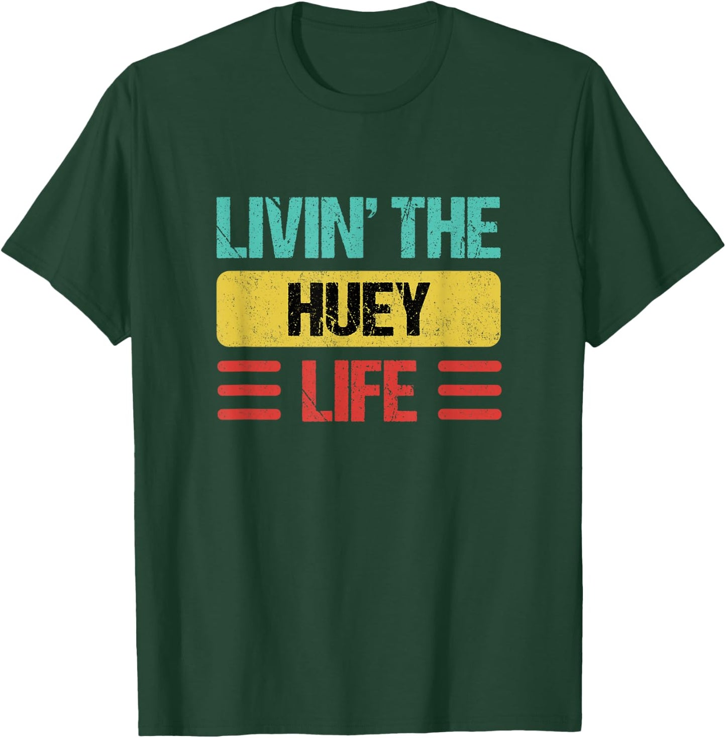 Huey Name T-Shirt - T-Shirt | Forest