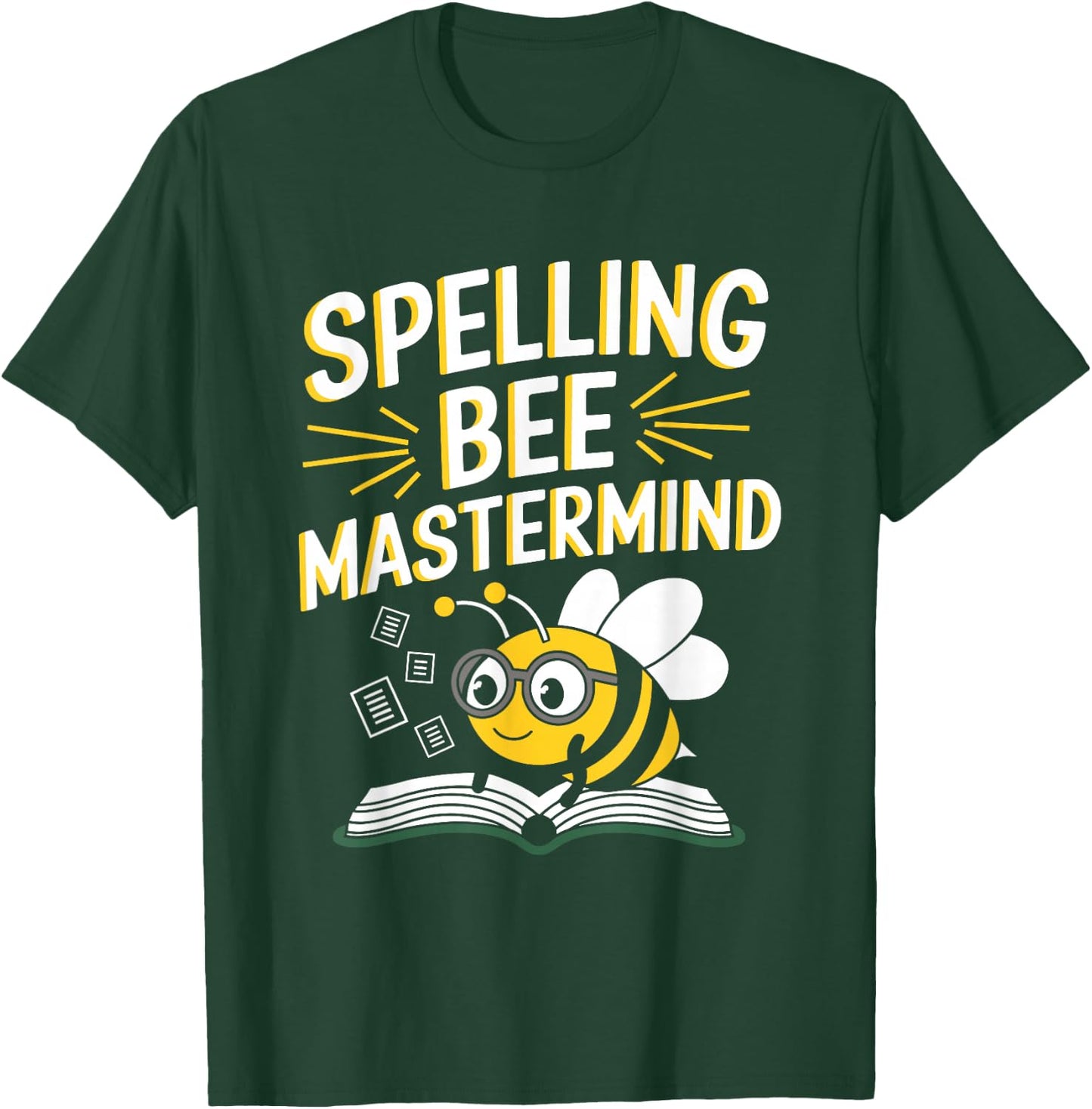 Spelling Bee Humour Spelling Champion Word Nerd Spelling T-Shirt - T-Shirt | Forest