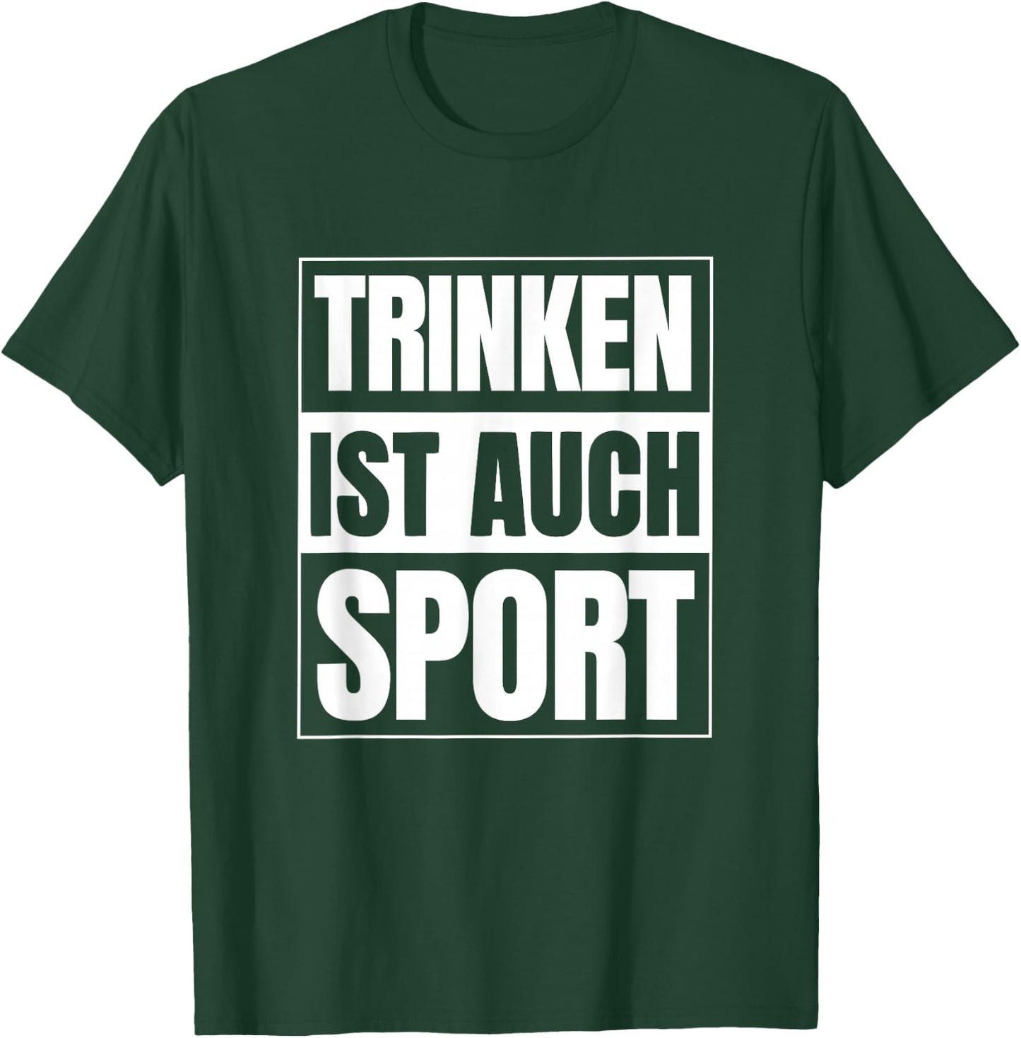 Drinking is also Sport Opening Party Outfit Summer Mallorca , black T-Shirt - T-Shirt | Forest