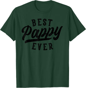 Pappy Gifts From Grandkids Best Pappy Ever Father's Day T-Shirt - T-Shirt | Forest