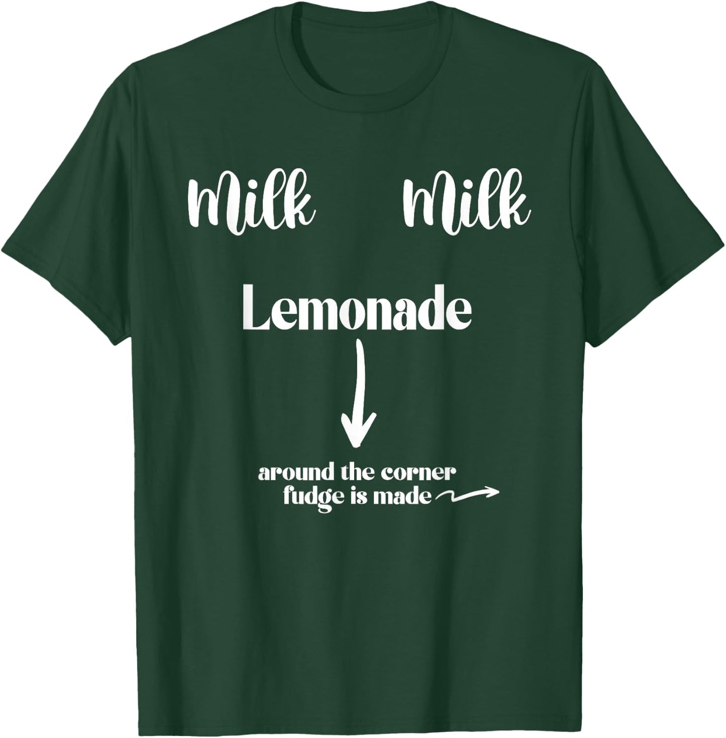 Milk Milk Lemonade Funny Saying T-Shirt - T-Shirt | Forest