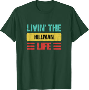 Hillman Name T-Shirt - T-Shirt | Forest