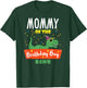 Mommy of the Birthday Boy Funny Dinosaur Party Raptor T Rex T-Shirt - T-Shirt | Forest