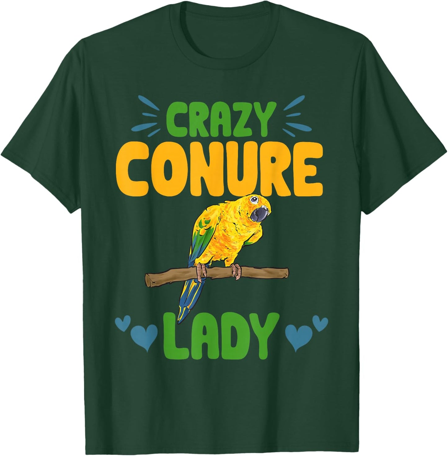 Parrot Parakeet Bird T-Shirt - T-Shirt | Forest