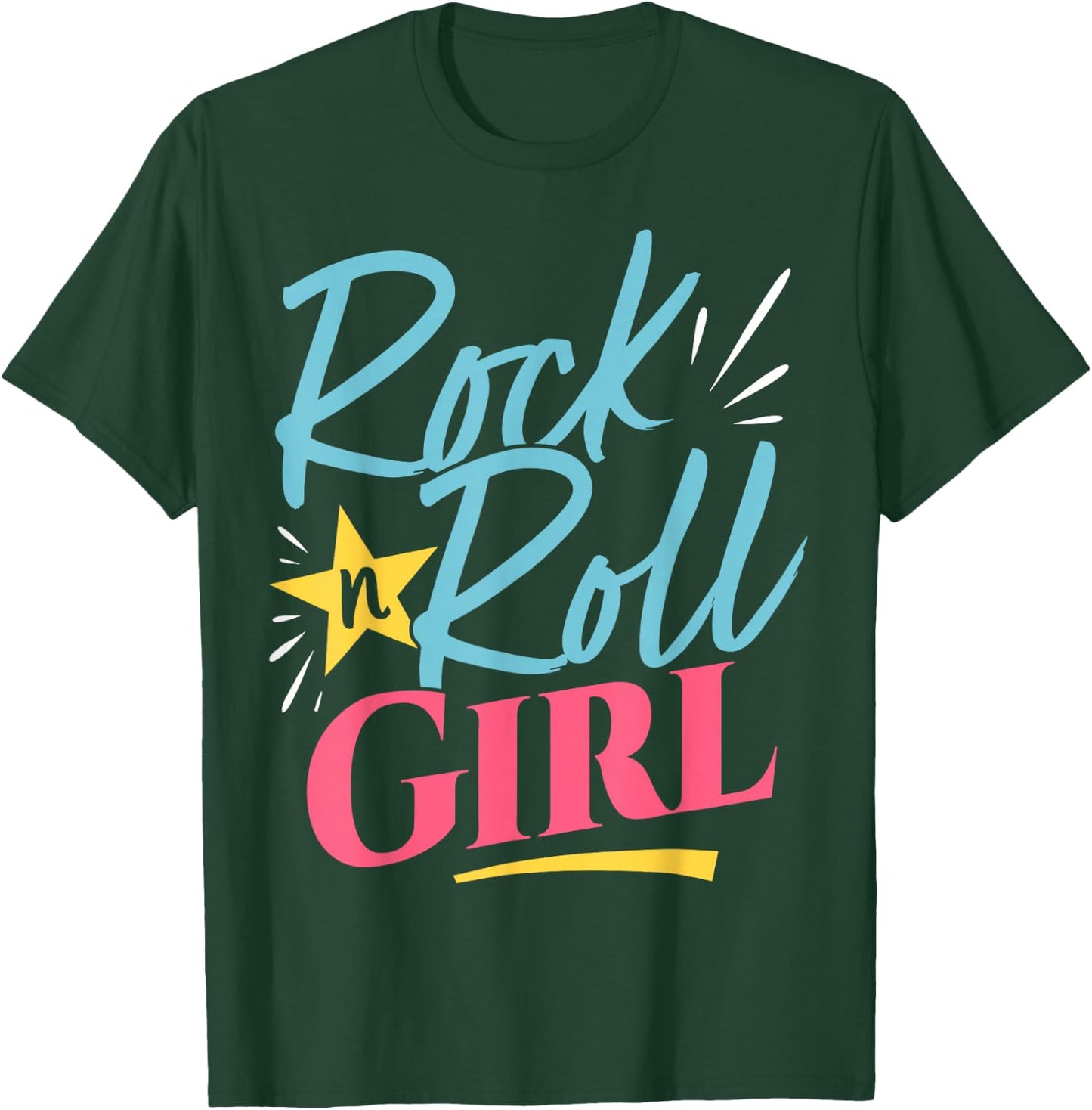 Rock N Roll Girl Purple Darla Purple , purple T-Shirt - T-Shirt | Forest
