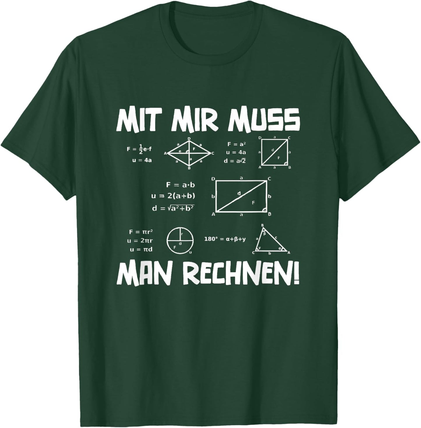 Maths Saying Funny Gift Math Teacher , black T-Shirt - T-Shirt | Forest