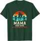 Team Mama Kids Kinder Superheld Muttertag Stolze Super Mama T-Shirt - T-Shirt | Forest