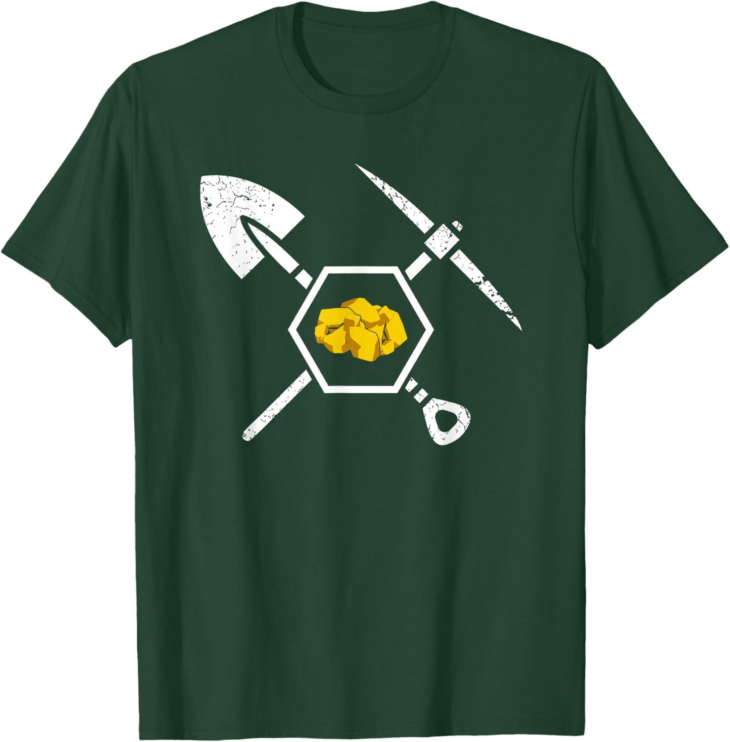 Gold Miner Prospecting Treasure Hunting Shirt T-Shirt - T-Shirt | Forest