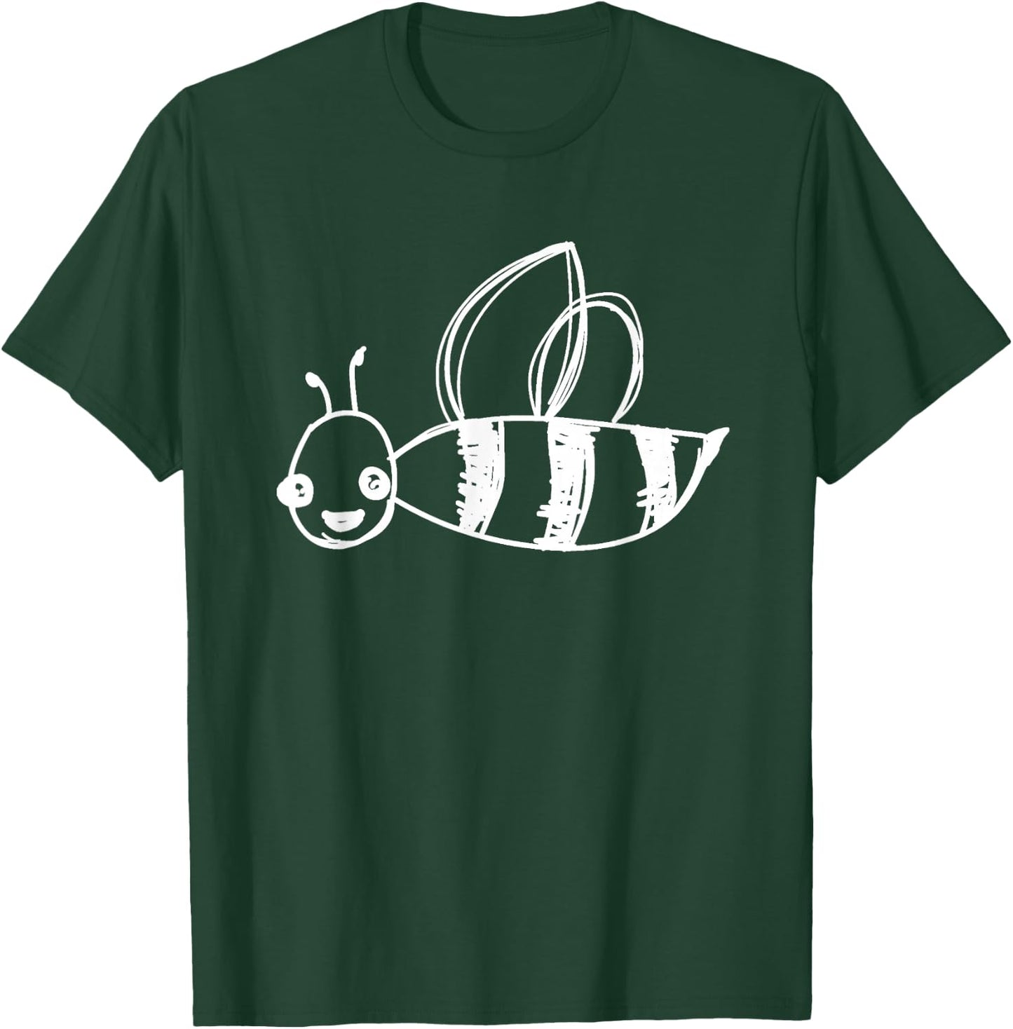 Funny Cute Bumble Bee Honey Bee Lover Beekeeper Insect Gift T-Shirt - T-Shirt | Forest