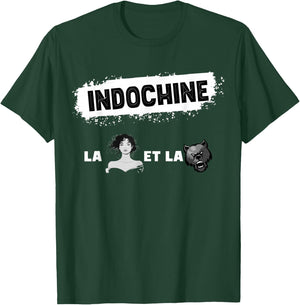 La Belle D'Indochine Gift Woman Man Child , Black, S T-Shirt - T-Shirt | Forest