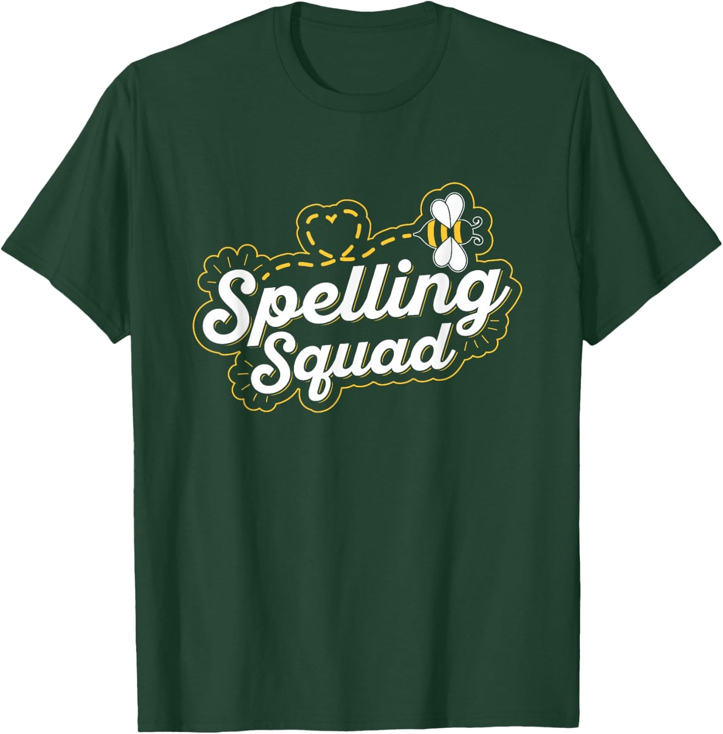 Spelling Squad Design for a Spelling Bee participant T-Shirt - T-Shirt | Forest