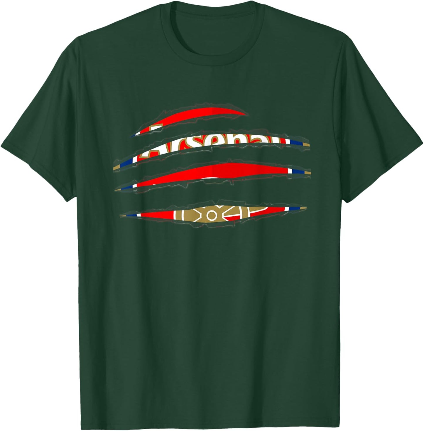 Arsenal Fan Forever , black T-Shirt - T-Shirt | Forest