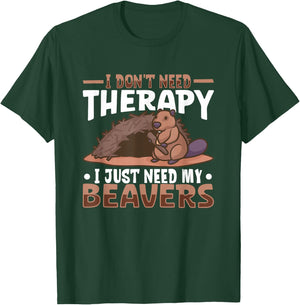 Beaver Fan Beaver Lover Funny Beaver Cute Beaver T-Shirt - T-Shirt | Forest