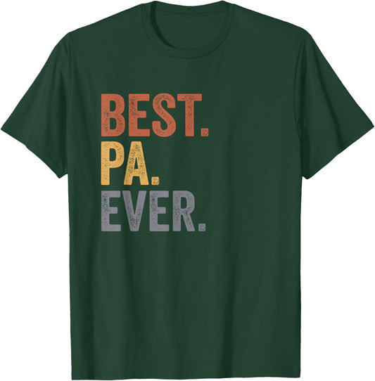 Best Pa Ever Gifts From Kids Pa Father's Day T-Shirt - T-Shirt | Forest