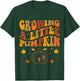 Growing A Little Pumpkin Thanksgiving Pregnancy T-Shirt - T-Shirt | Forest