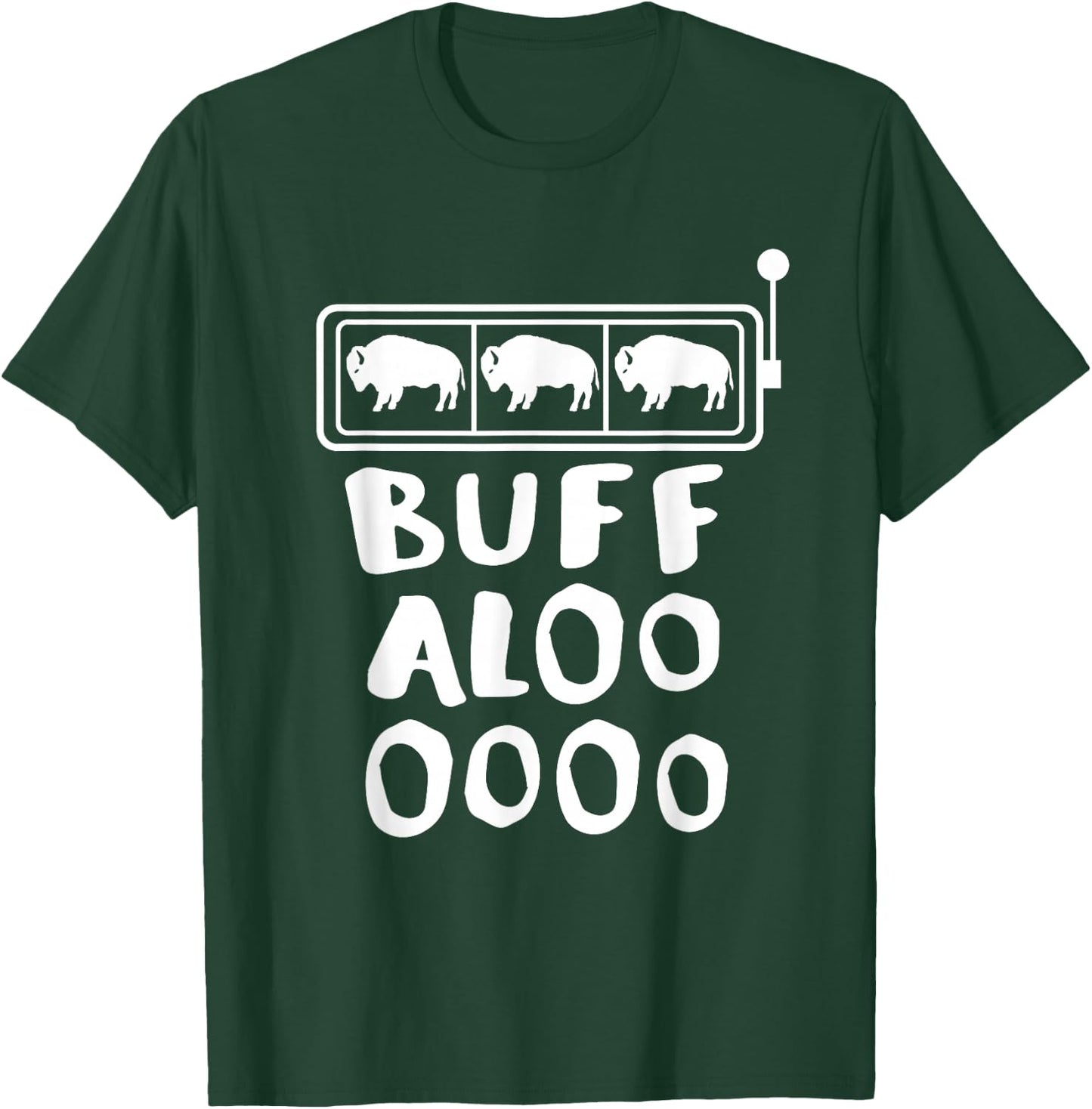 Buffalo Slots Lucky Casino Wear T-Shirt - T-Shirt | Forest