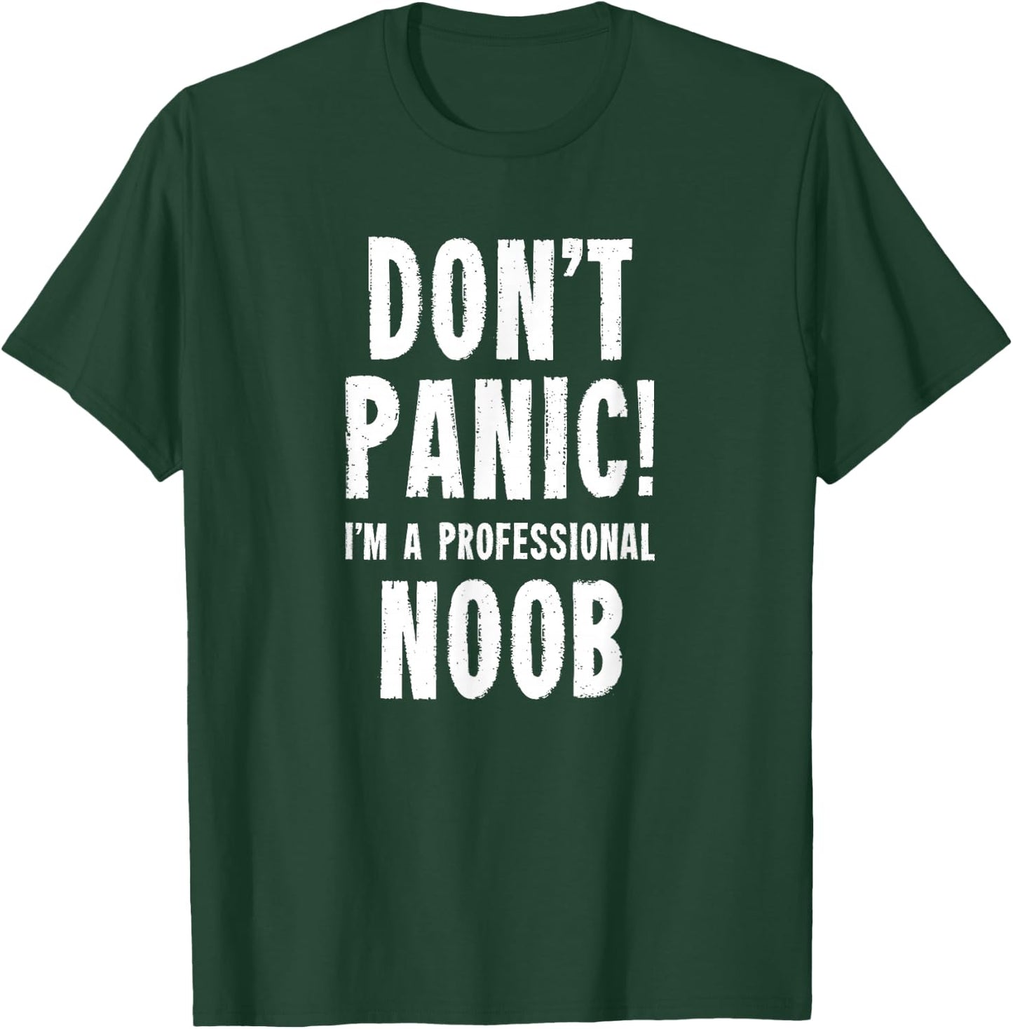 NOOB , Black, S T-Shirt - T-Shirt | Forest