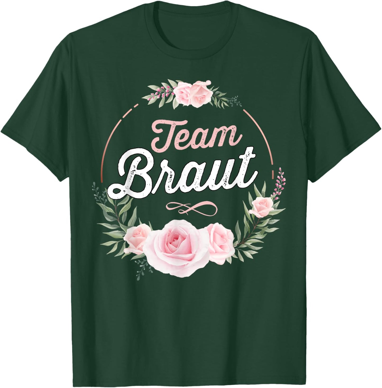 Team Braut JGA Outfit Stag Night Women's , black T-Shirt - T-Shirt | Forest