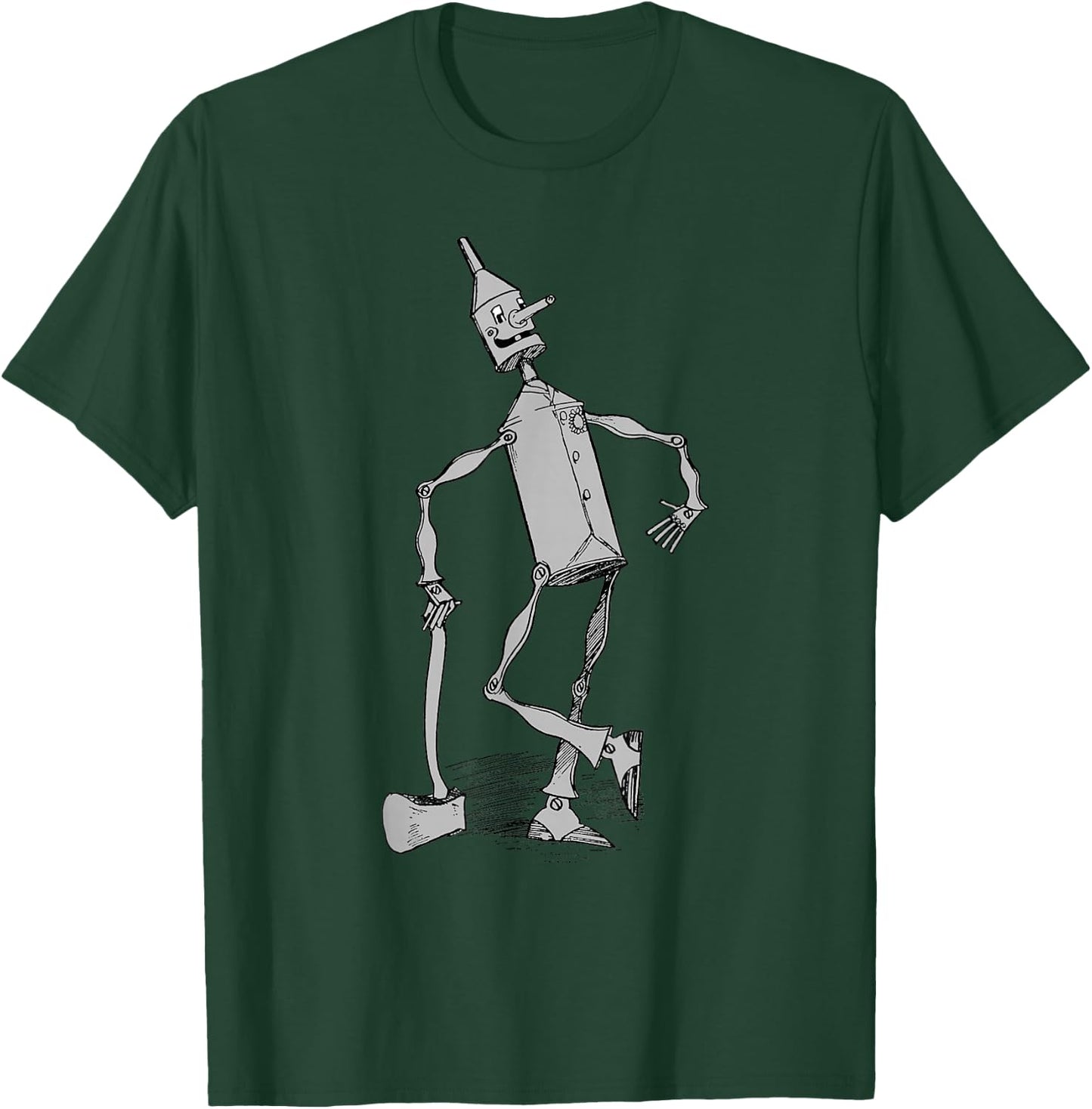 Tin Man Shirt - The Wizard Of OZ -Vintage Tin Man T-Shirt - T-Shirt | Forest