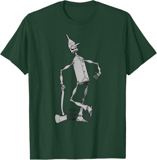 Tin Man Shirt - The Wizard Of OZ -Vintage Tin Man T-Shirt - T-Shirt | Forest