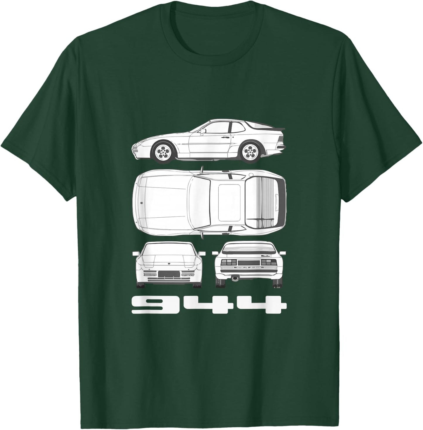 944 Graphic Premium , black T-Shirt - T-Shirt | Forest