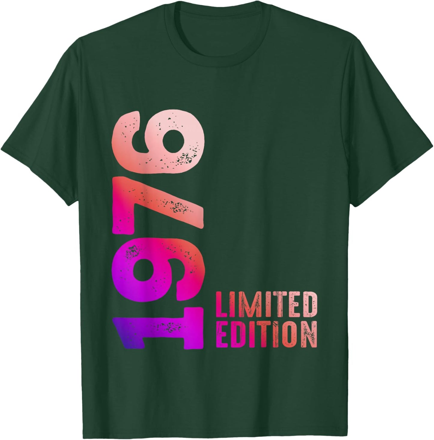 1976 Limited Edition 1976 Birthday Gift , Black, S T-Shirt - T-Shirt | Forest
