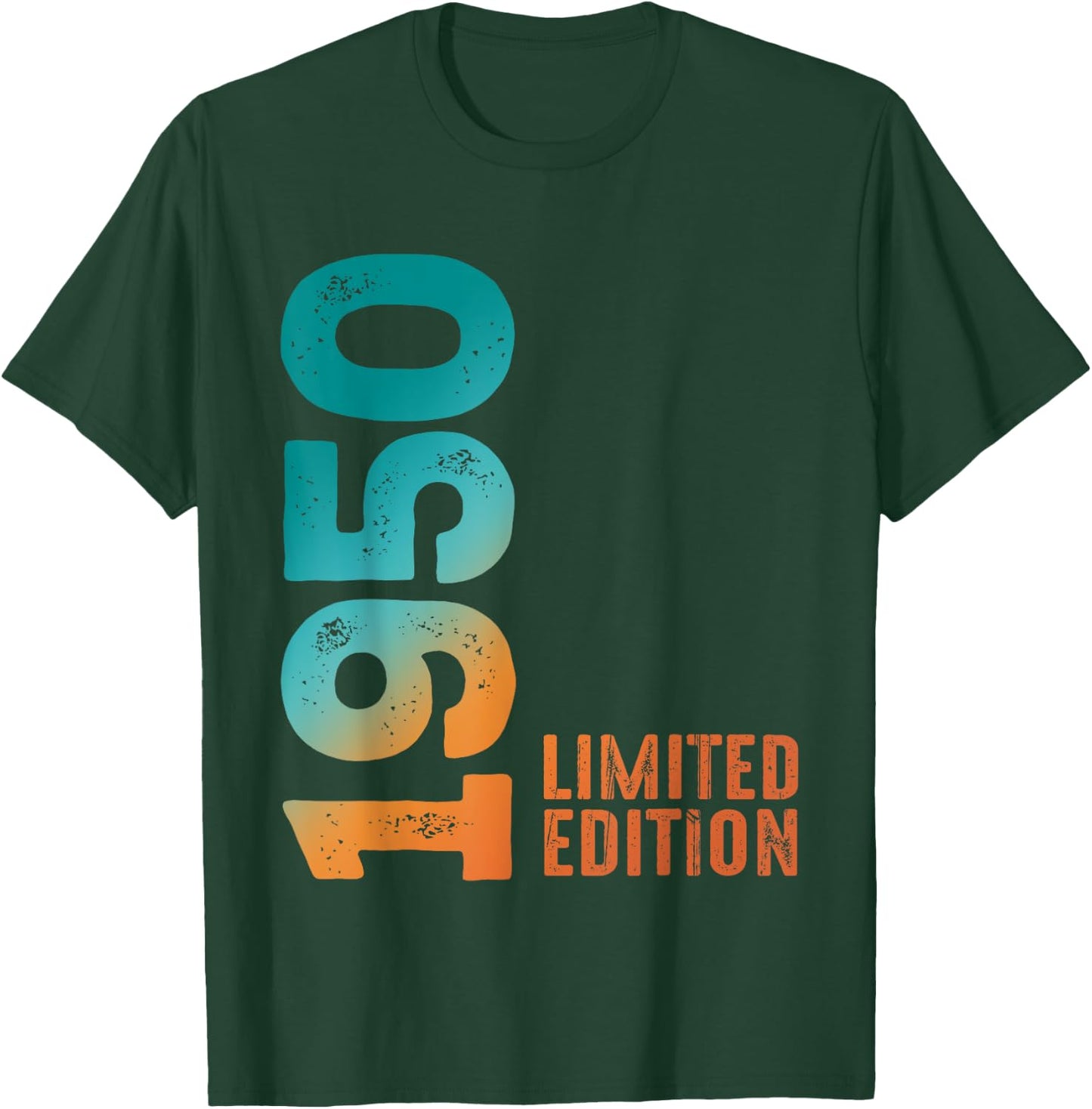 Birthday 1950 Limited Edition 1950 T-Shirt - T-Shirt | Forest