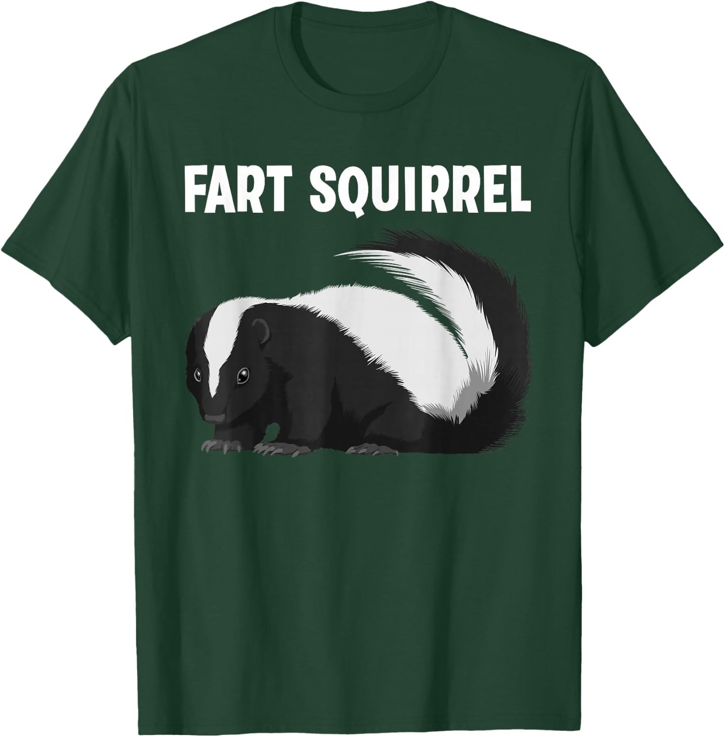 Cute Skunk Design Women Kids Animal Skunk Lovers T-Shirt - T-Shirt | Forest