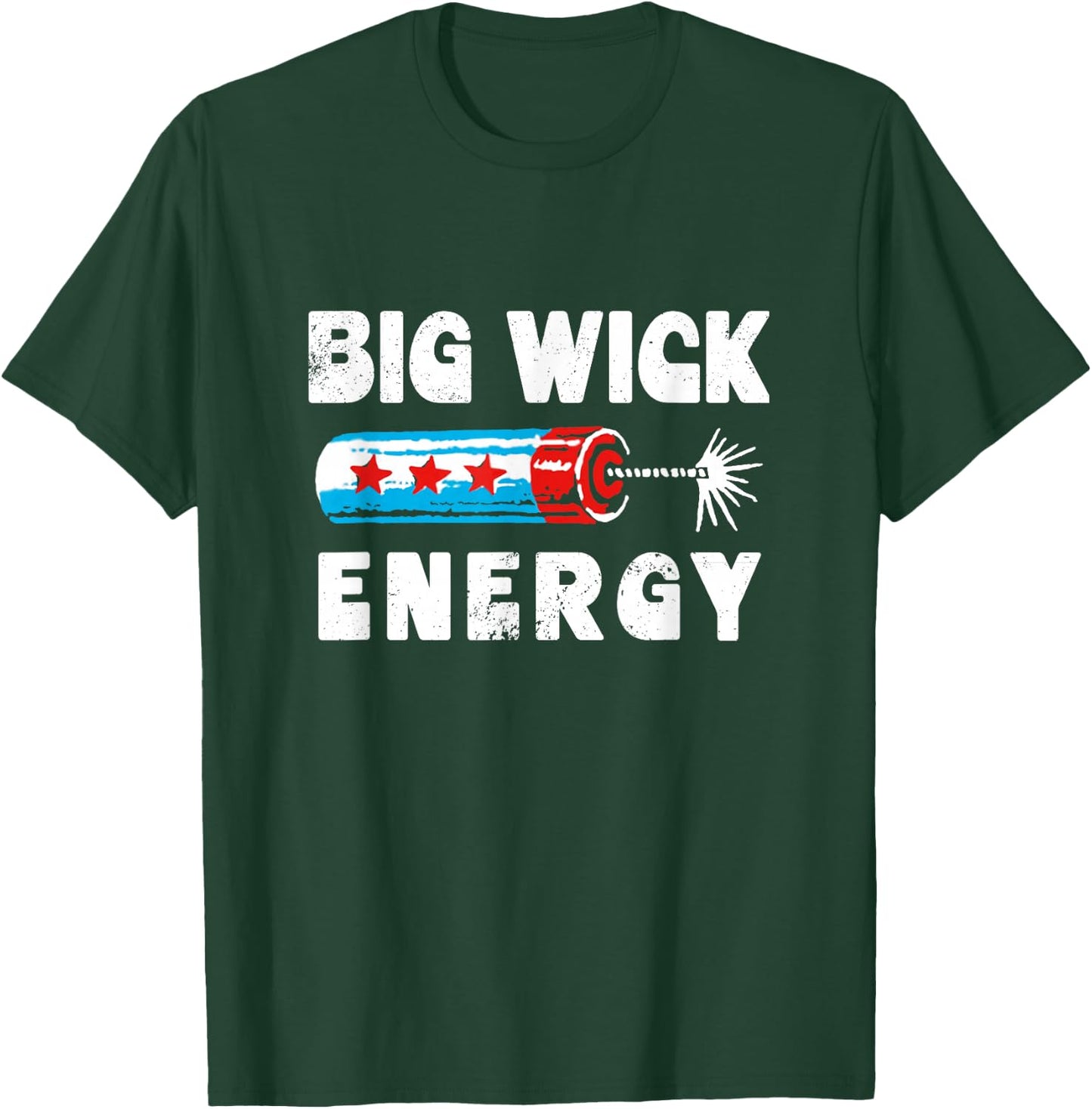 Happy July 4th! Big Wick Energy , Women T-Shirt - T-Shirt | Forest