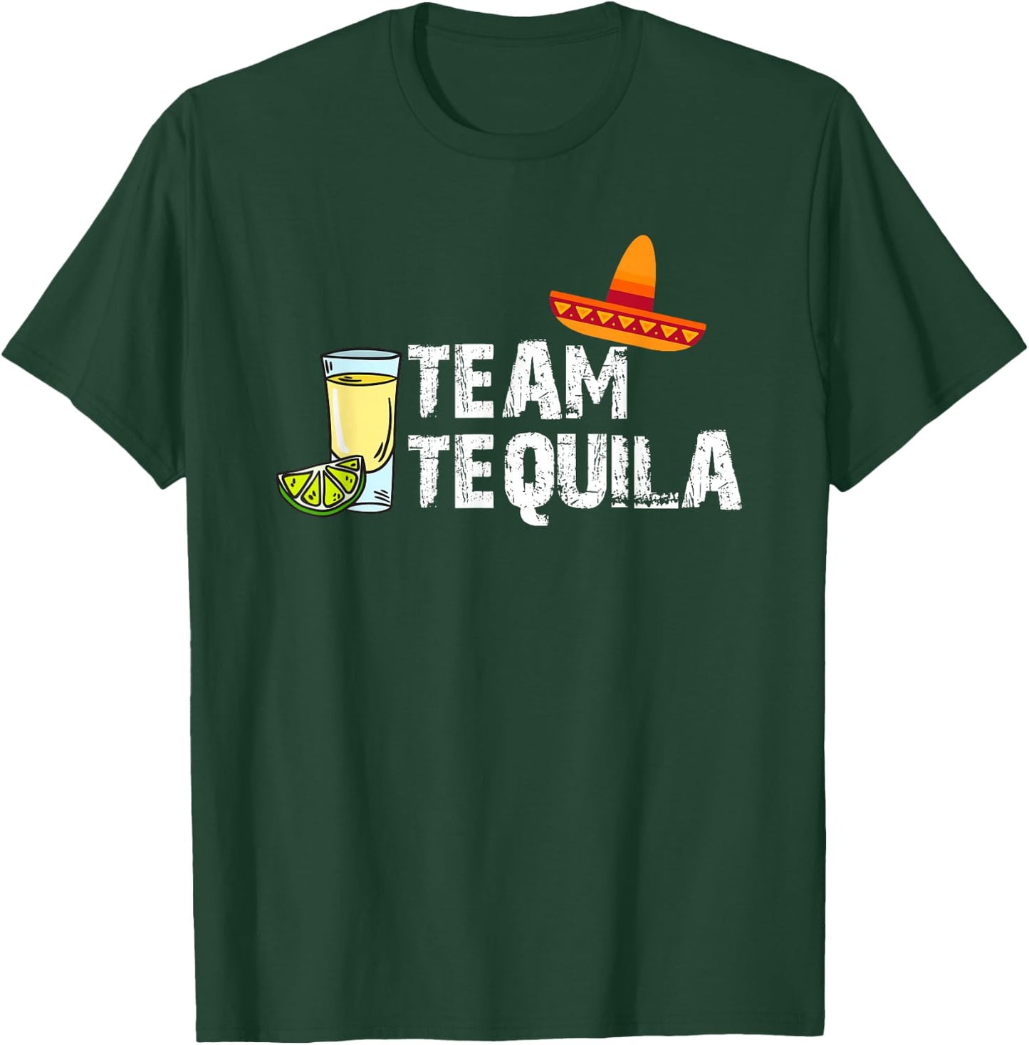 Team Tequila Alcoholic Drinks Drinks Drink Acevez T-Shirt - T-Shirt | Forest