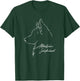 Altdeutscher Schäferhund Profil Hunderasse Hund Hunde T-Shirt - T-Shirt | Forest