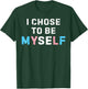 Trans Flag Colors for LGBTQ Identity and Self Pride T-Shirt - T-Shirt | Forest