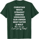 Christian White Straight Unwoke Unvaxxed Gun Owner Vintage T-Shirt - T-Shirt | Forest