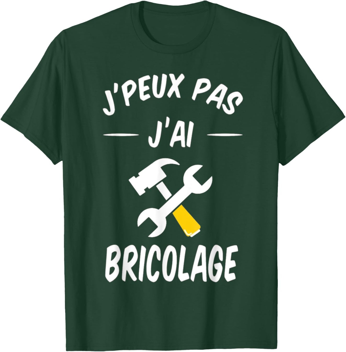 Je Peux pas je Diy Diy DIY Repair , Black, S T-Shirt - T-Shirt | Forest
