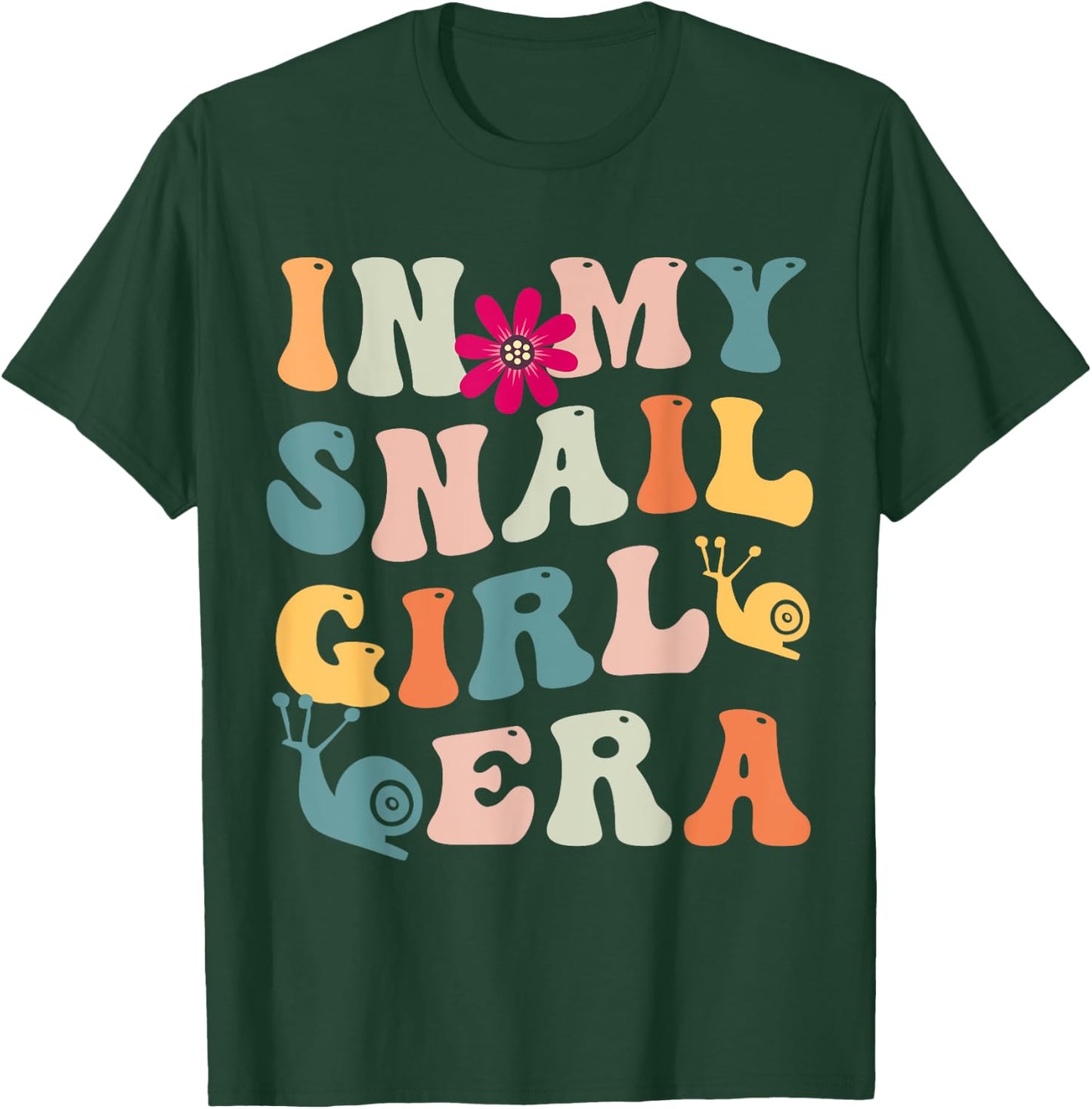 funny snail shirt costume In my snail girl era T-Shirt - T-Shirt | Forest