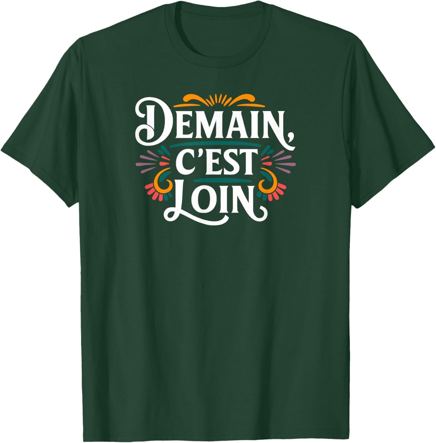 Tomorrow Is Far , Black, S T-Shirt - T-Shirt | Forest
